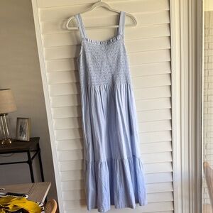 Everlane Light Blue Sleeveless Maxi Dress